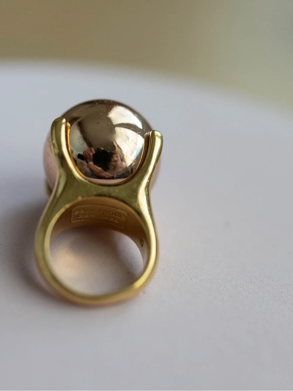 Kate Spade Gold Dome Ring